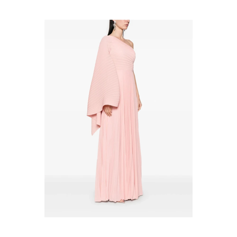 Solace London Bubblegum Roze One-Shoulder Jurk Pink Dames