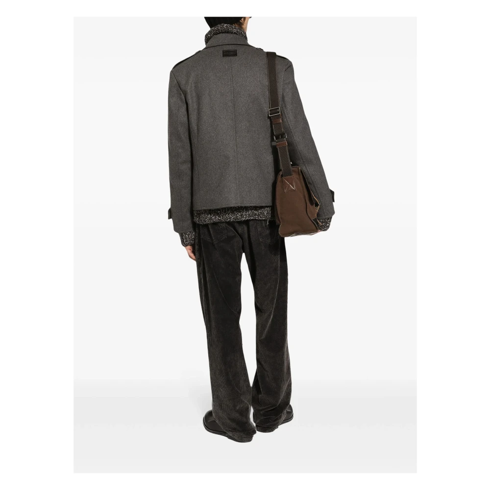 Dolce & Gabbana Zwarte Broek Black Heren