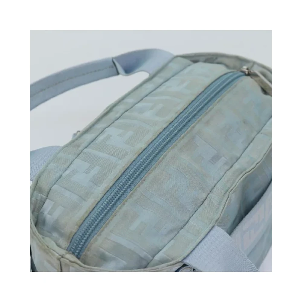 Fendi Vintage Pre-owned Nylon handbags Blue Dames