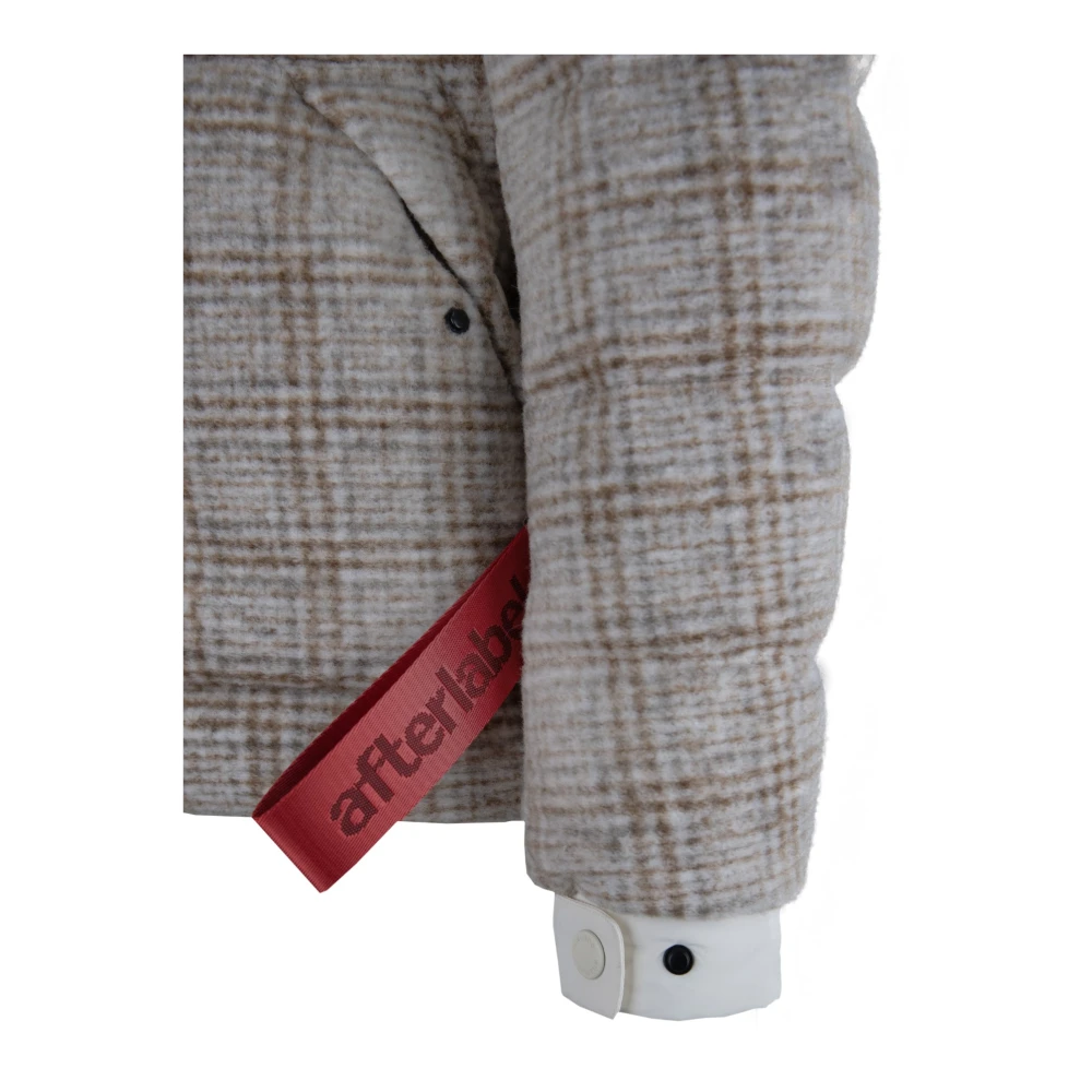 Afterlabel Heren gewatteerde jas met capuchon Multicolor Heren
