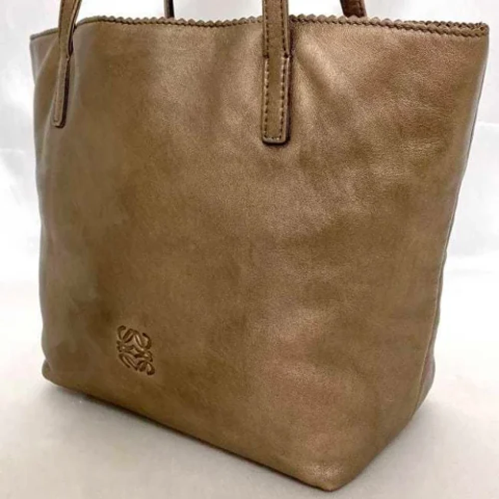 Loewe Pre-owned Leather shoulder-bags Brown Dames