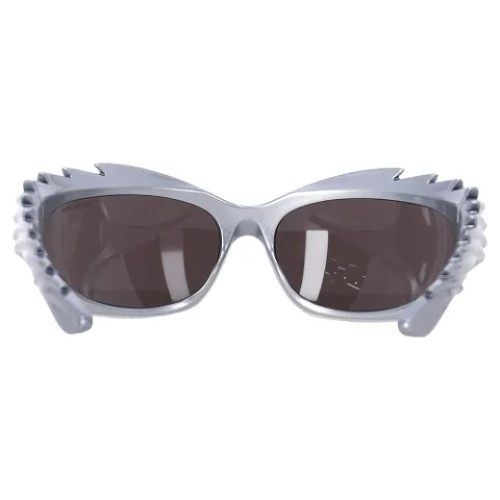 Balenciaga Vintage Pre-owned Acetate sunglasses Gray Dames