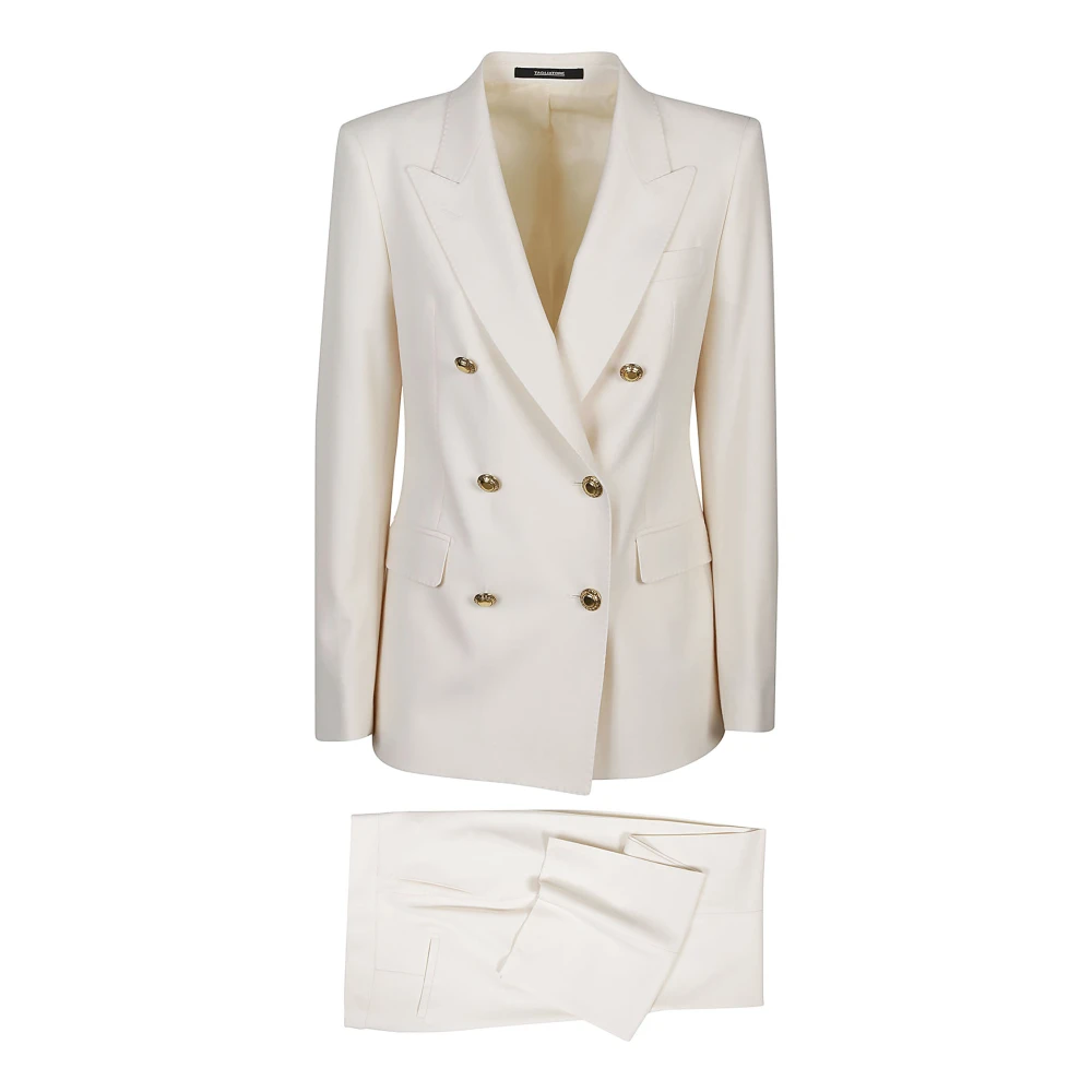 Tagliatore Panna Suit X1261 White Dames
