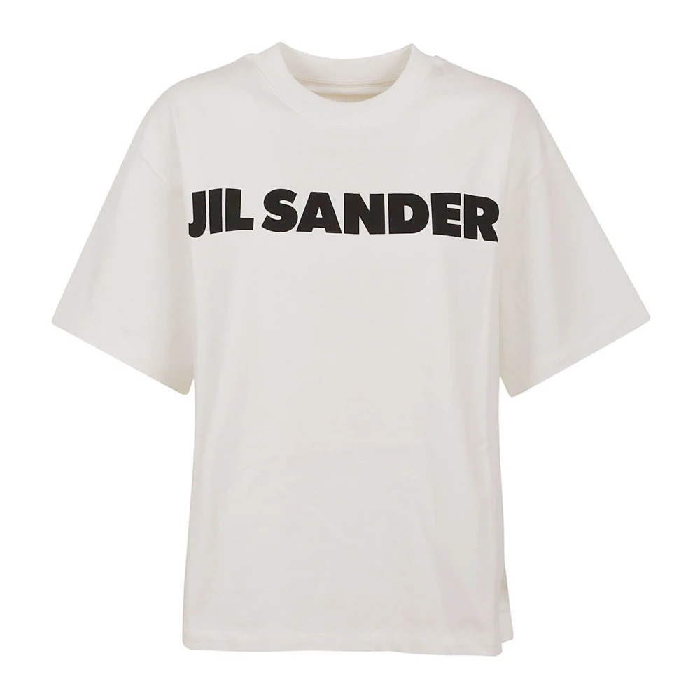 Jil Sander Porseleinen T-shirts White Dames