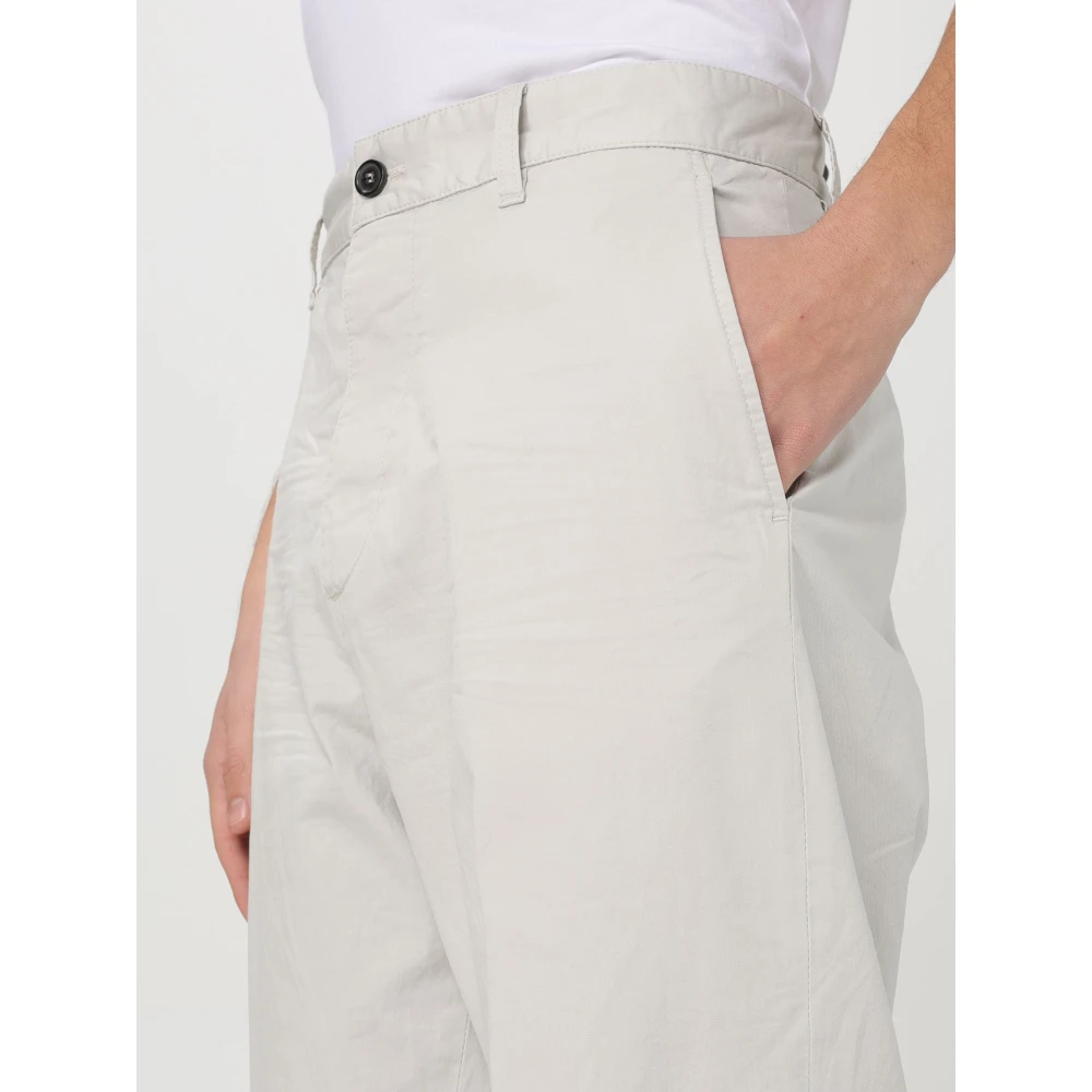 Dsquared2 Zomer Loose Chino Broek Gray Heren