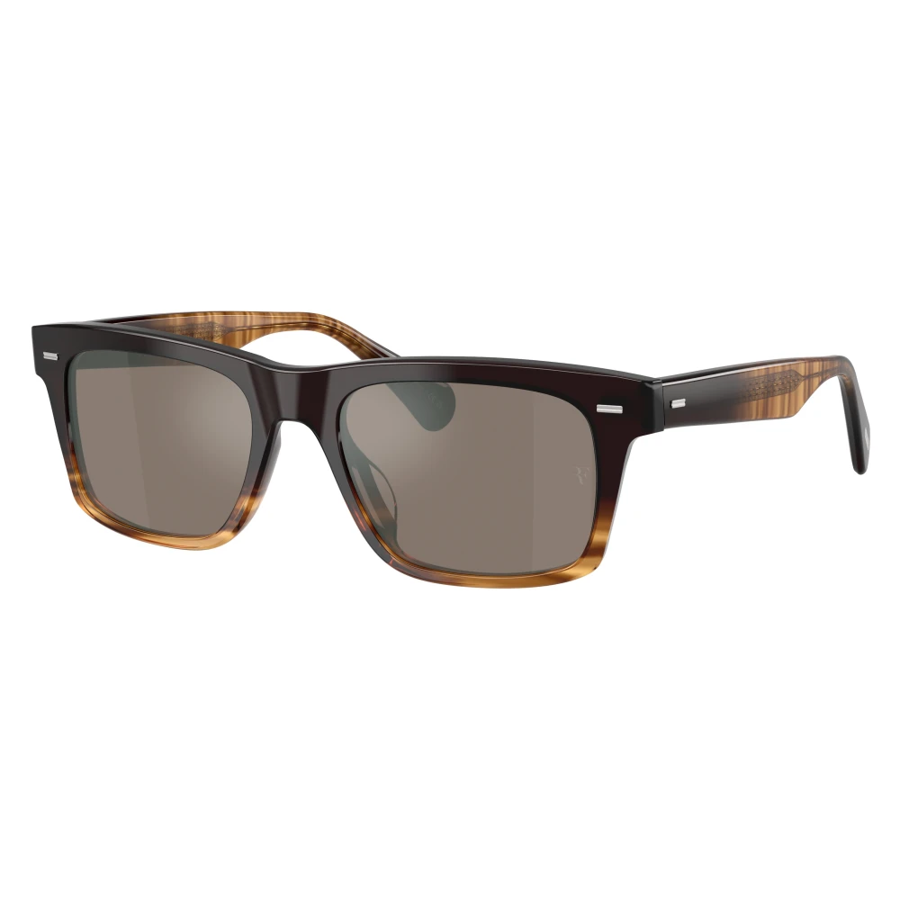 Oliver Peoples Unisex Brown Sunglasses, 55 Mm, R-16 Sunglasses