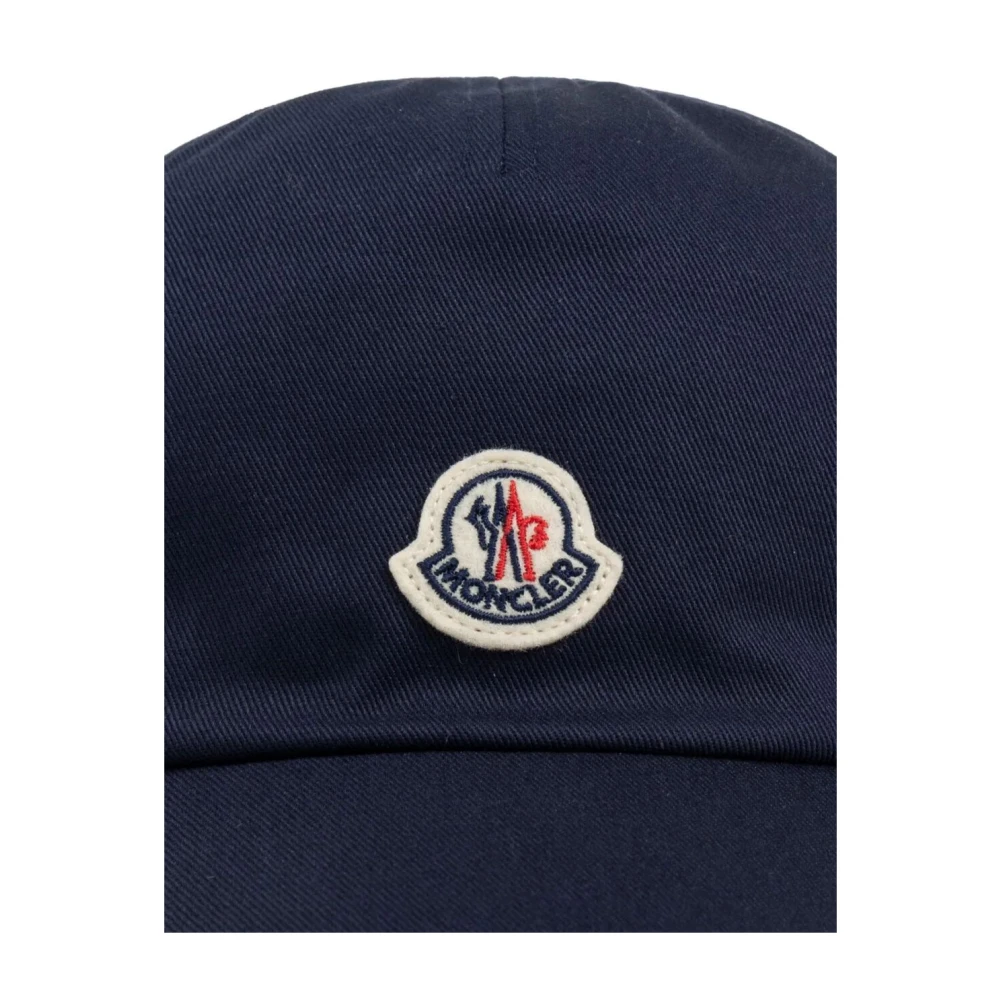 Moncler Sportieve Baseballpet voor Mannen Blue Heren