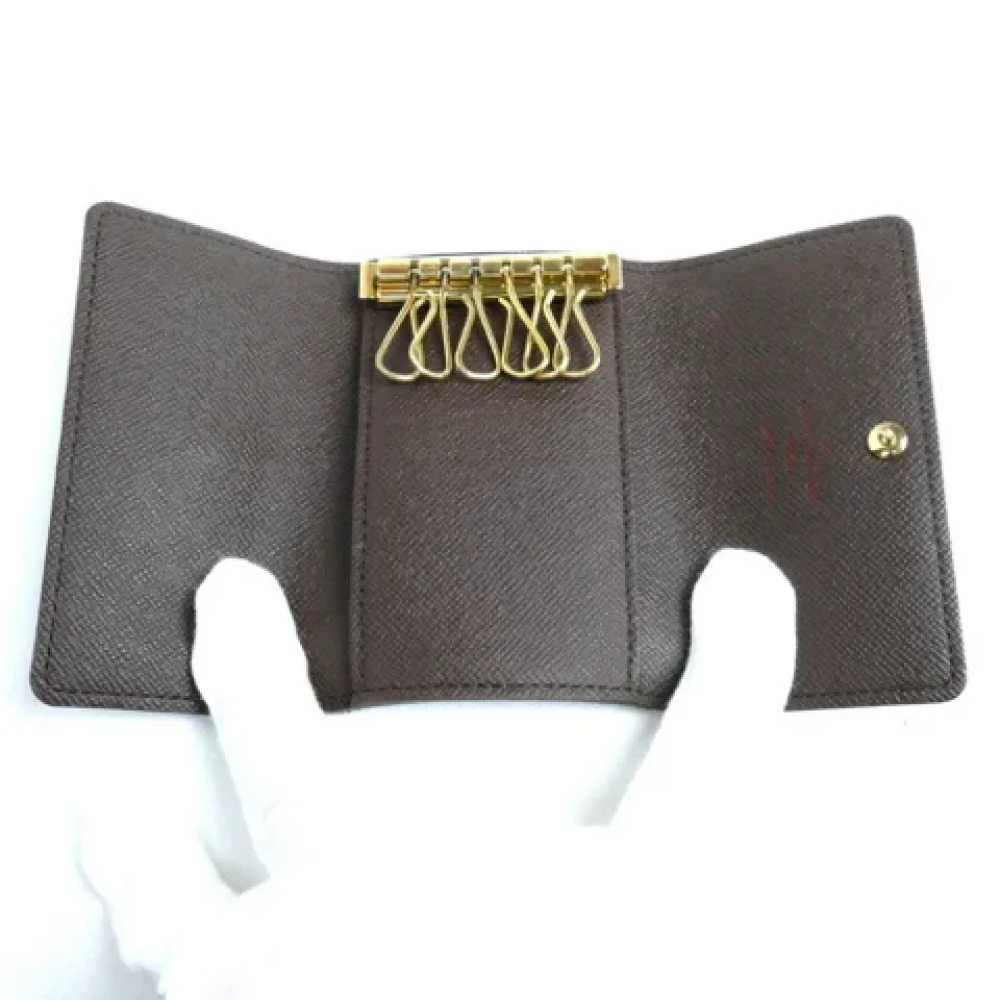 Louis Vuitton Vintage Pre-owned Canvas key-holders Brown Dames