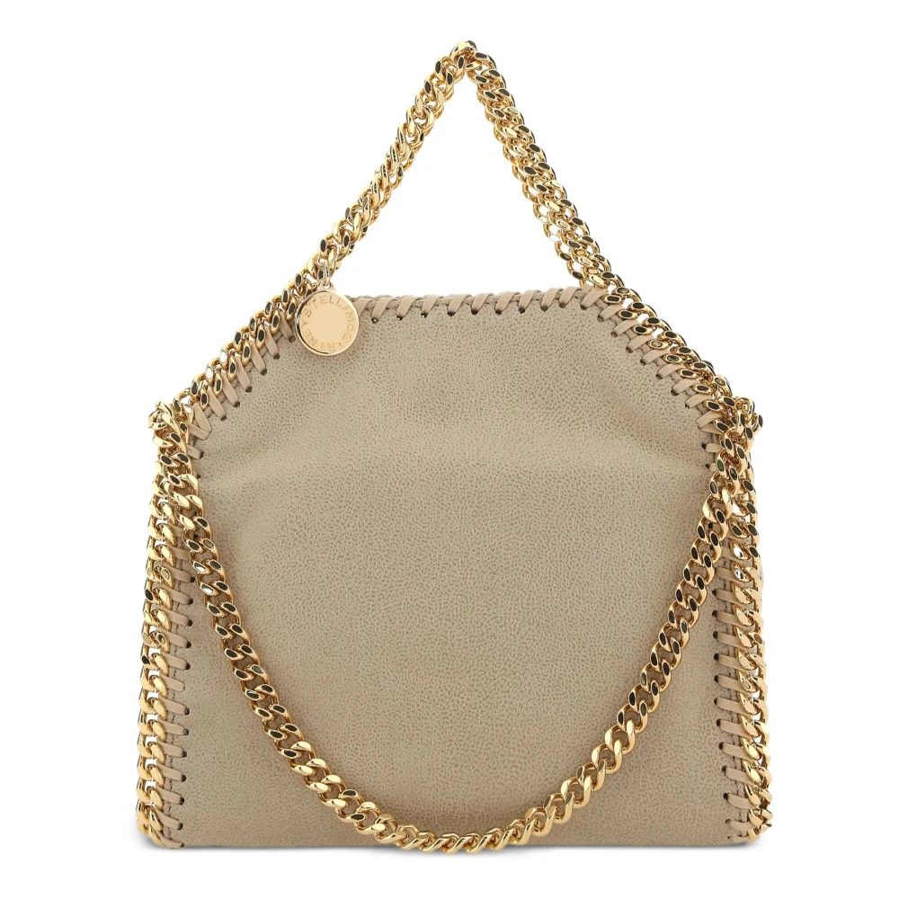 Stella Mccartney Women's Beige Falabella Tiny Tote Bag