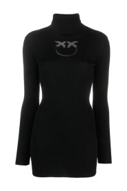 Czarne Swetry dla Kobiet