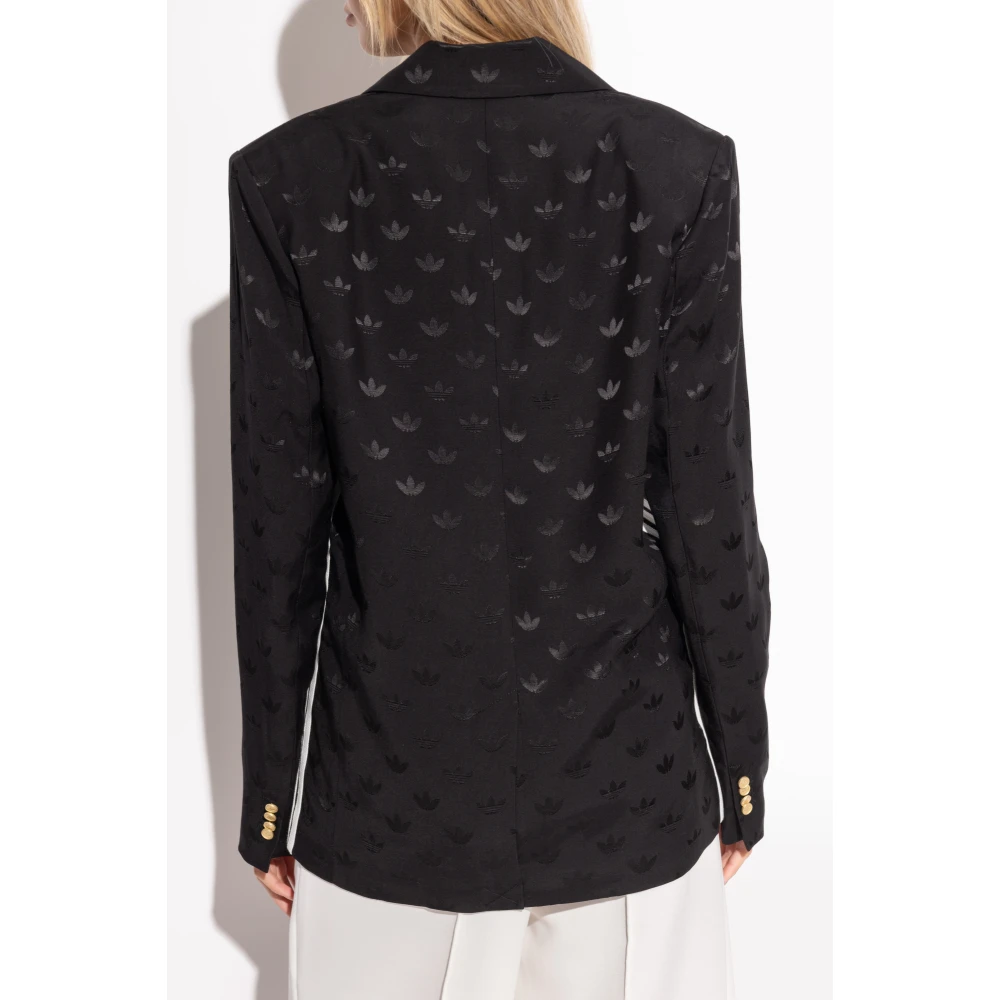 adidas Originals Blazer met Monogram Black Dames
