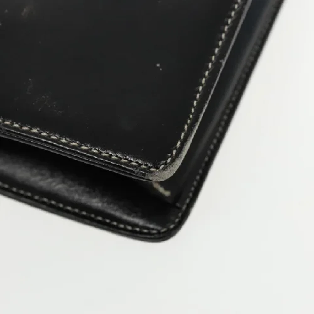 Dior Vintage Pre-owned Leather dior-bags Black Dames