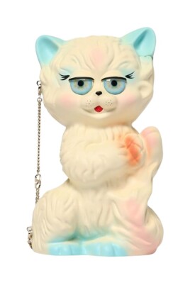 white-cat-shoulder-bag
