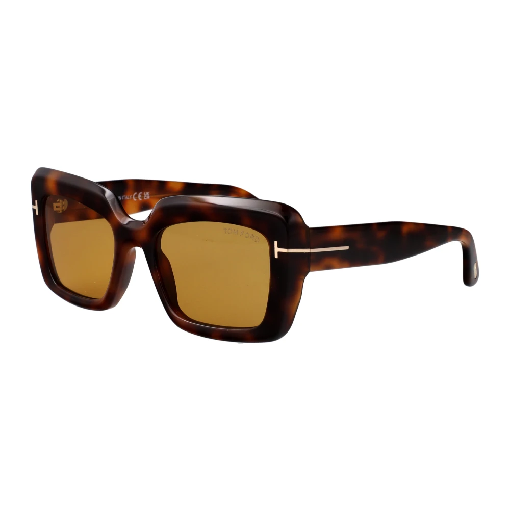 Tom Ford Women's Brown Sunglasses, 52 Mm, Leila-02 Sunglasses