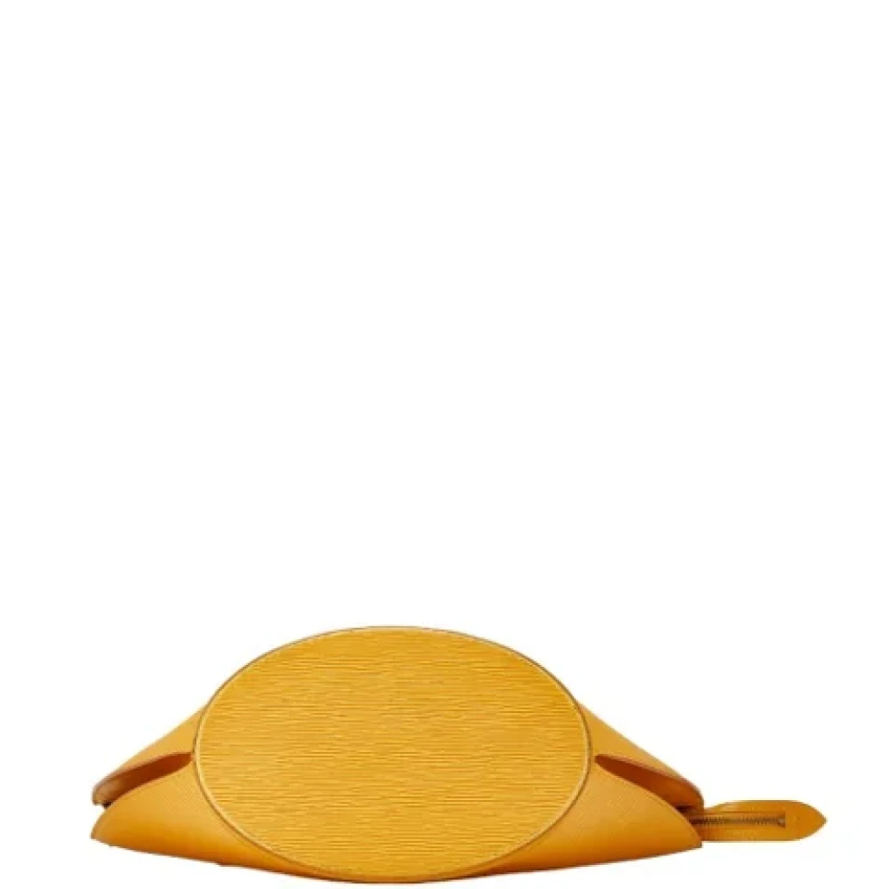 Louis Vuitton Vintage Pre-owned Leather louis-vuitton-bags Yellow Dames