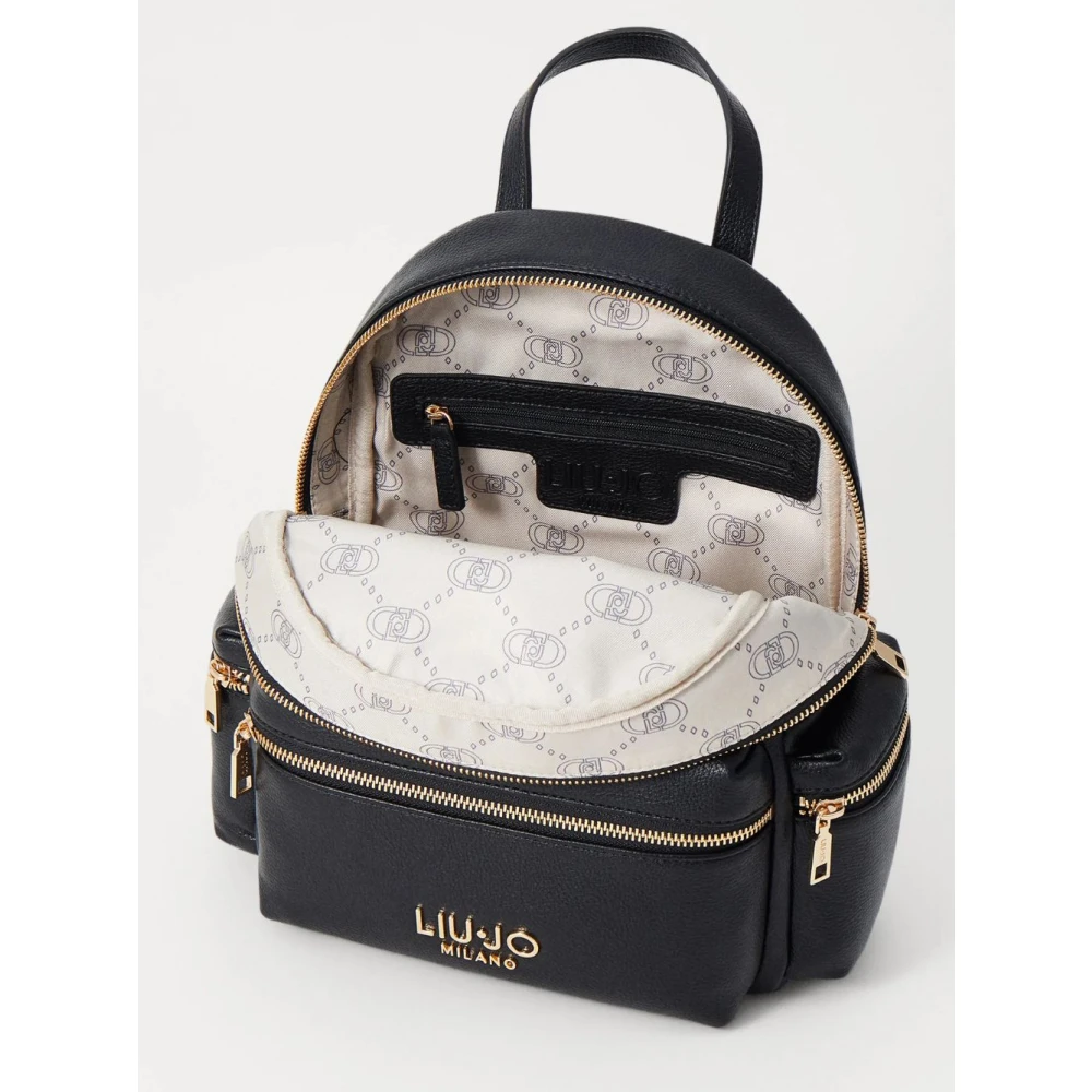 Liu Jo Stijlvolle Rugzak Black Dames