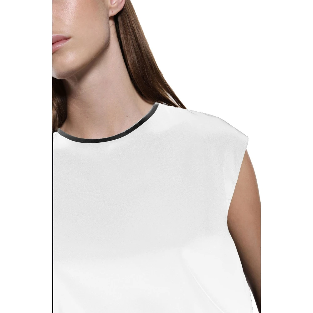 Imperial Mouwloze Top White Dames