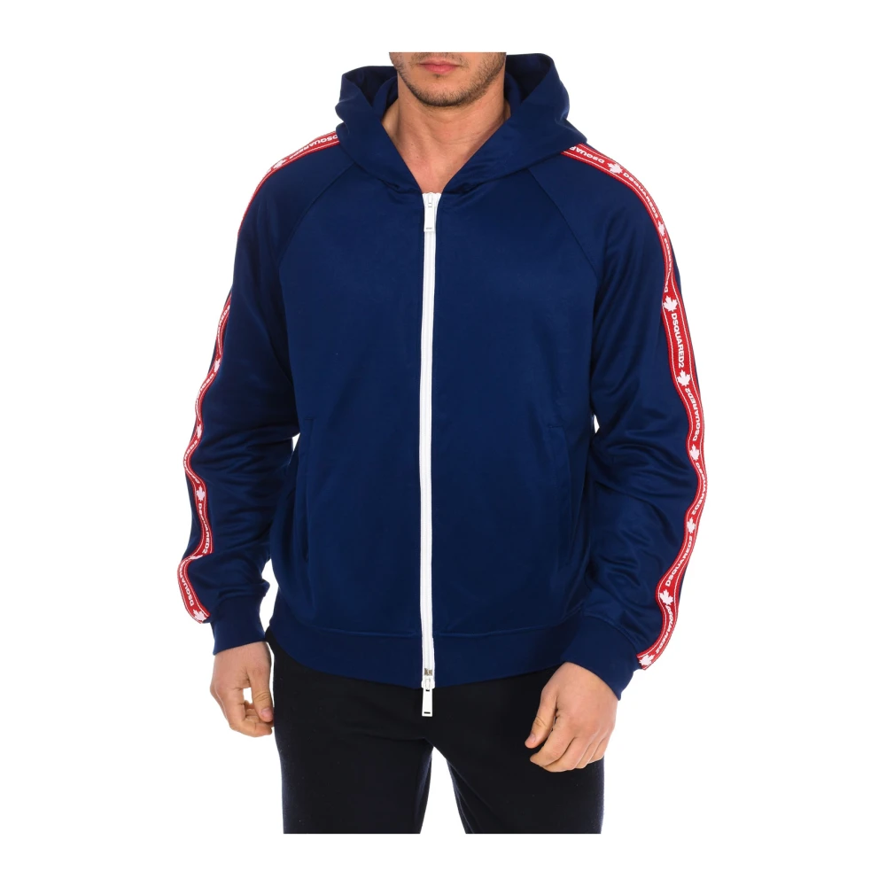 Sweatshirts & Hoodies > Zip-throughs - - Dsquared2 - Modalova