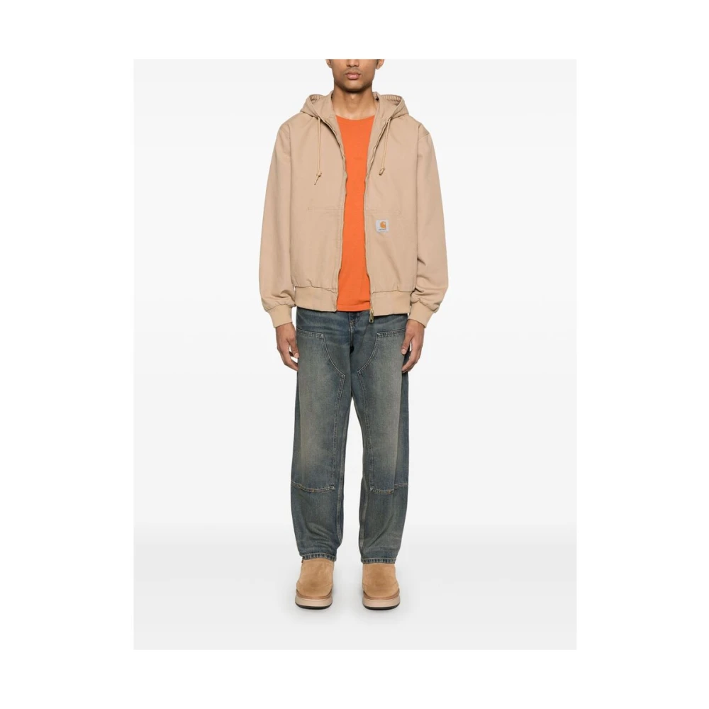Carhartt WIP Blauwe Cargo Jeans met Verborgen Rits Blue Heren