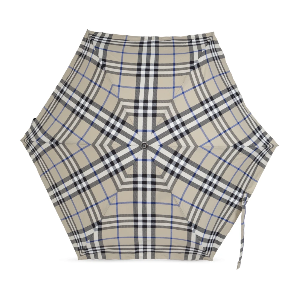 Burberry Paraplu met ruitpatroon Gray Unisex