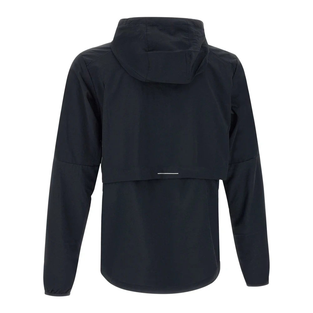 Columbia Zwarte Tech Nylon Windbreaker Jas Black Heren