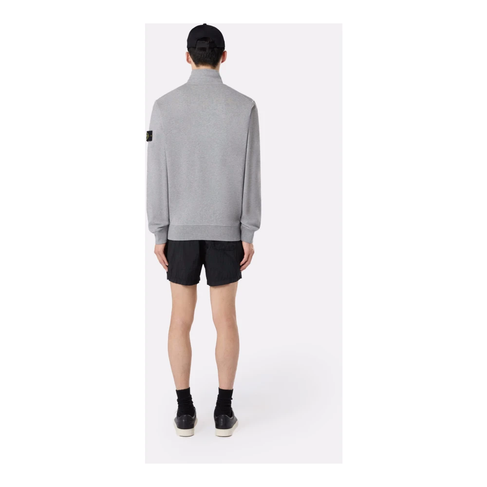 Stone Island Zwart zee kleding met zak Black Heren