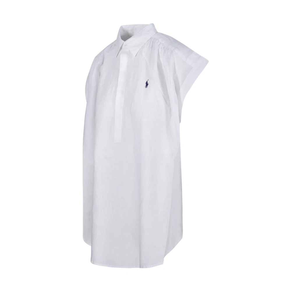 Ralph Lauren Knopen Voor Shirt White Dames