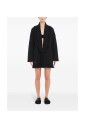 pull-noir-a-franges-et-col-chale