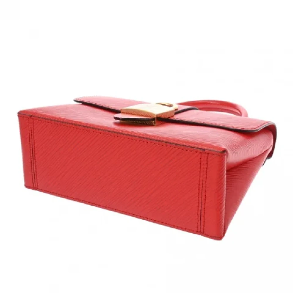 Louis Vuitton Vintage Pre-owned Leather louis-vuitton-bags Red Dames