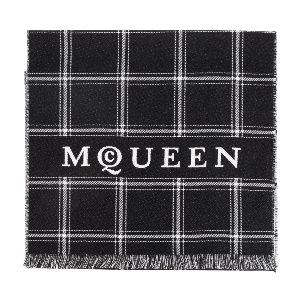 Alexander mcqueen Wollen sjaal Black Heren
