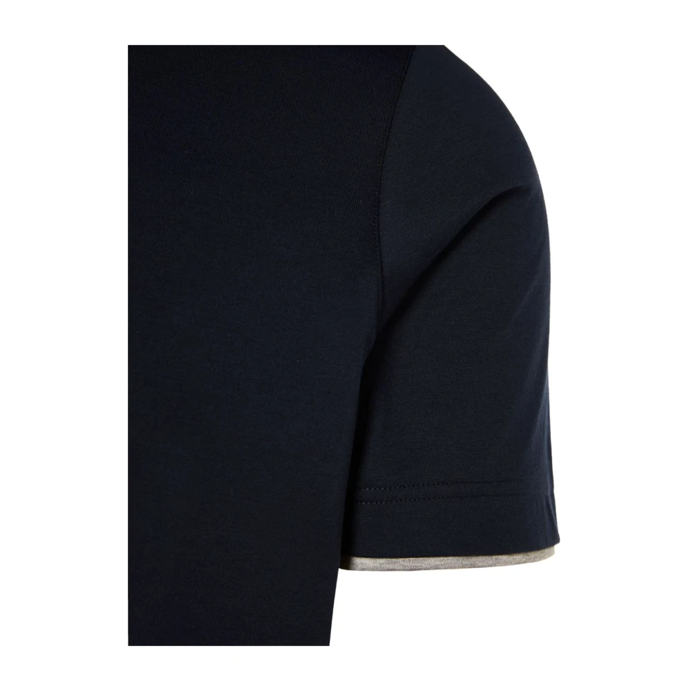 Barba Blauwe T-shirts en Polos Blue Heren