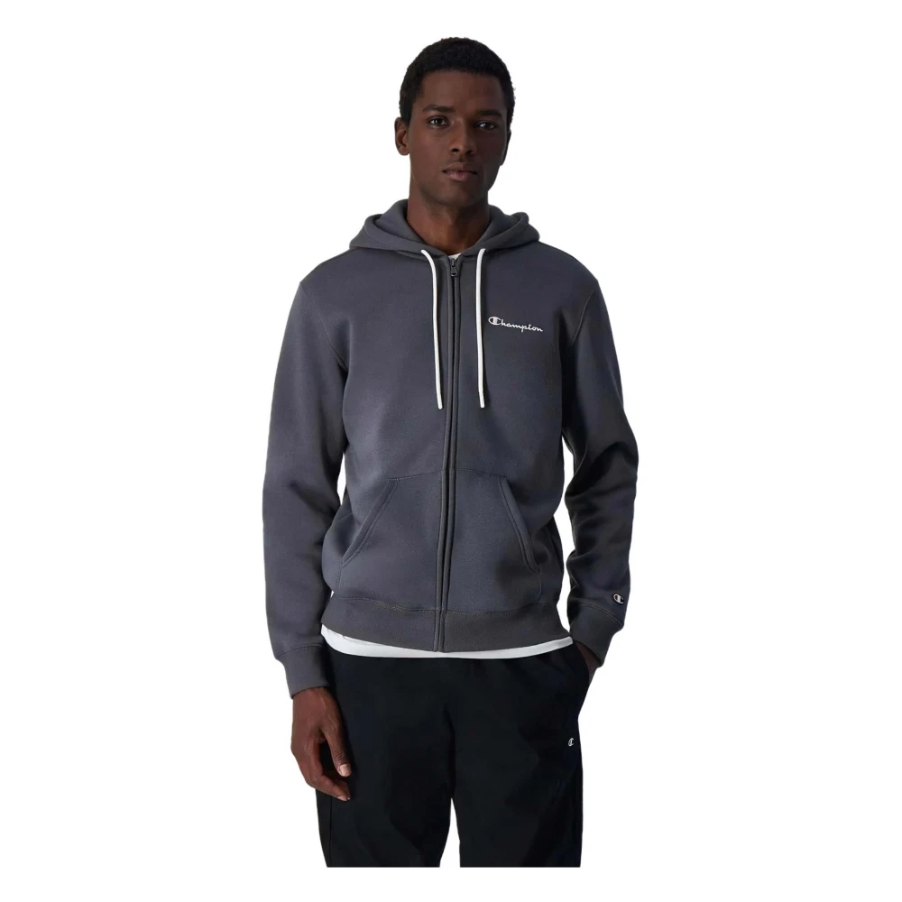 Champion Hoodie Gray Heren