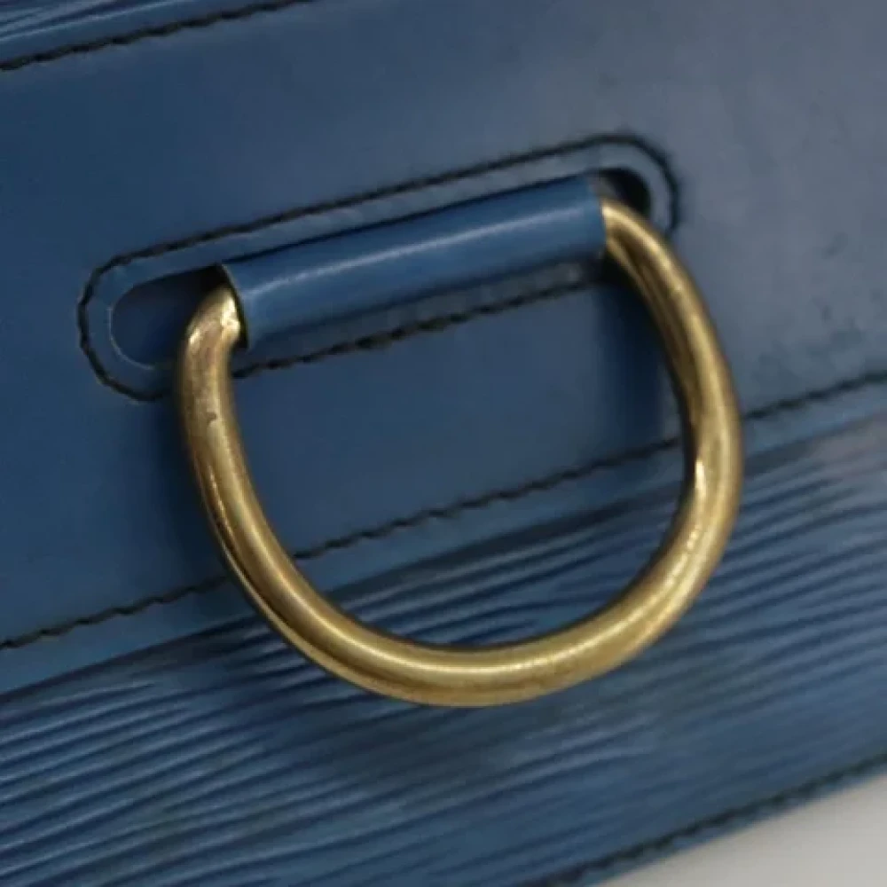 Louis Vuitton Vintage Pre-owned Leather clutches Blue Dames