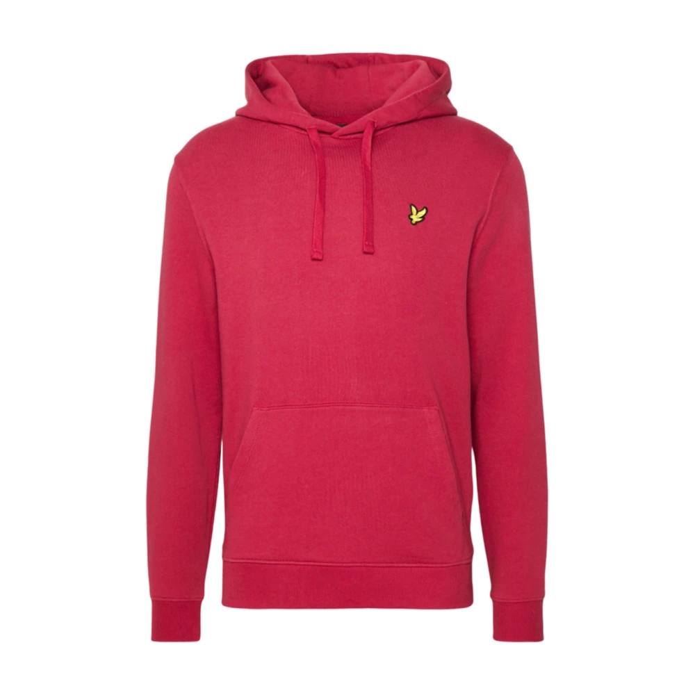 Lyle & Scott Katoenen Gebreide Truien en Sweaters Red Heren