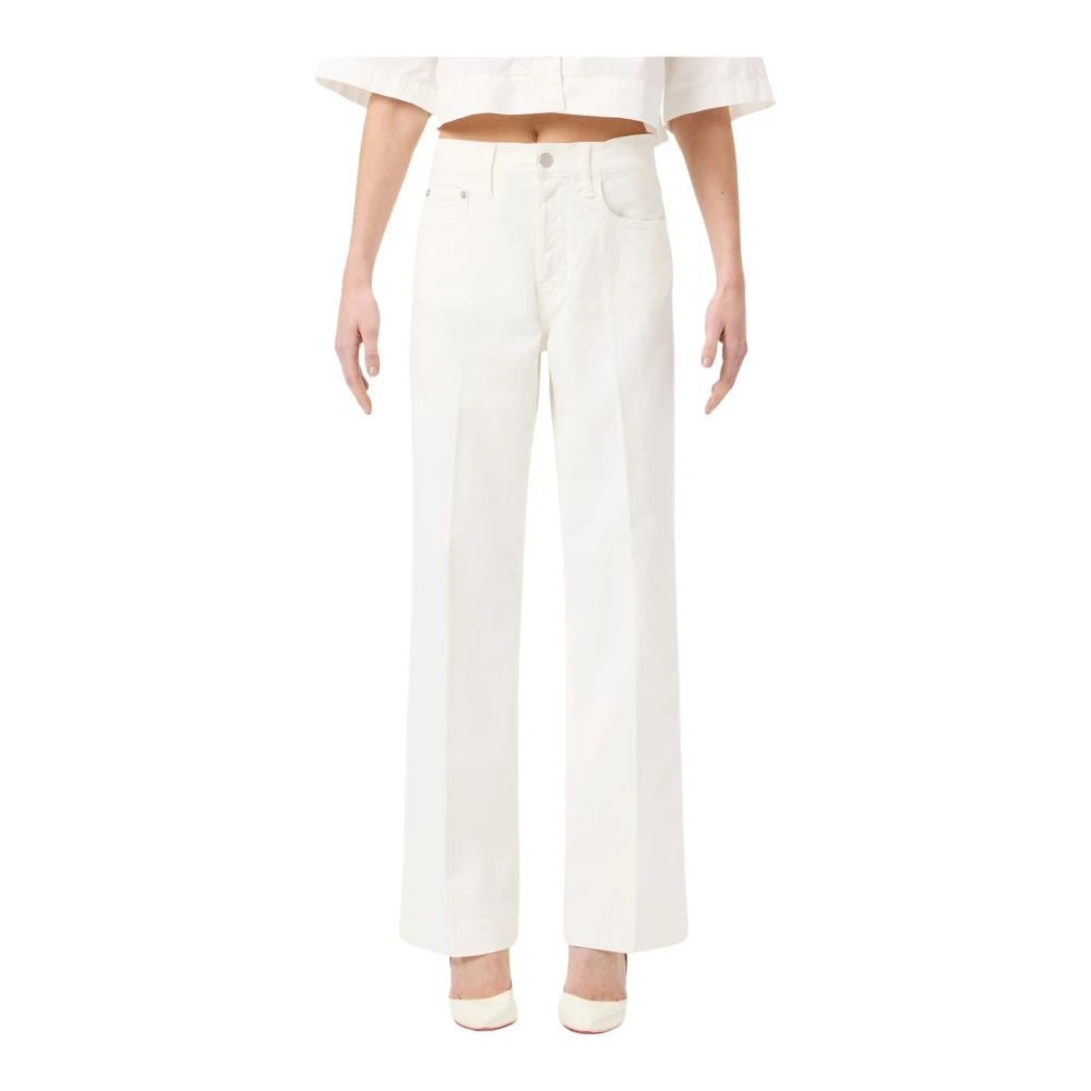 Cycle Women's White Right Straight Leg Jeans - Straight Fit Jeans - W27 - Jeans