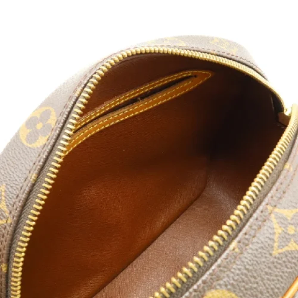 Louis Vuitton Vintage Pre-owned Fabric shoulder-bags Brown Dames