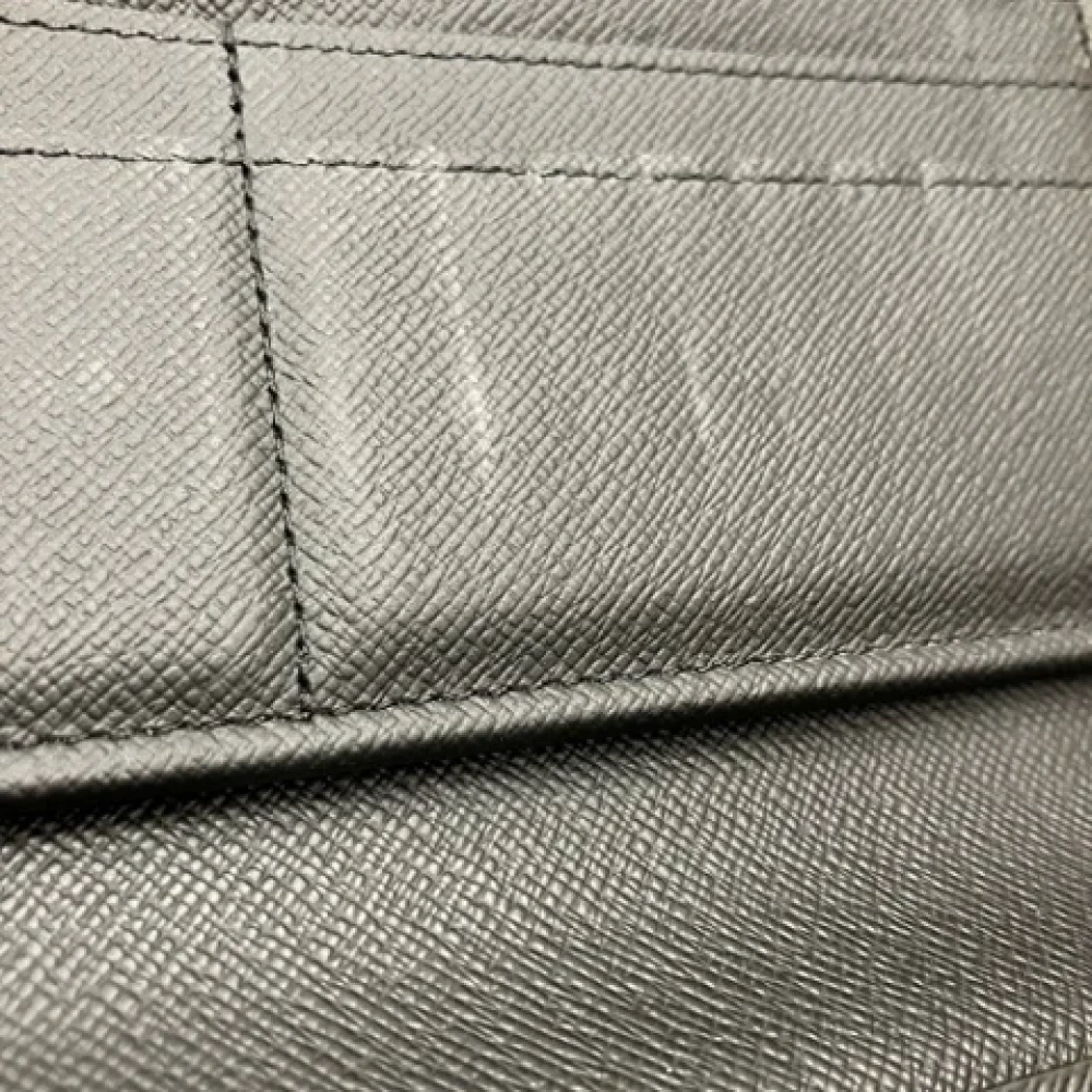 Louis Vuitton Vintage Pre-owned Leather wallets Black Heren