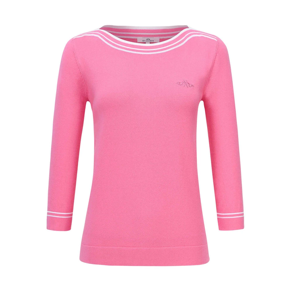 HV Polo Pullover Pink Dames