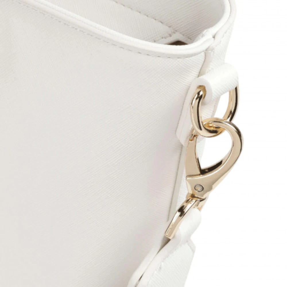 Valentino by Mario Valentino Witte Crossbody Tas White Dames