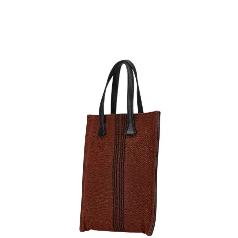 Hermès Vintage Pre-owned Leather totes Brown Dames