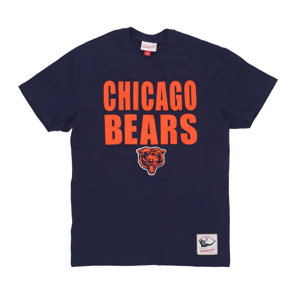 Mitchell & Ness Chicago Bears NFL T-shirt Blue Heren
