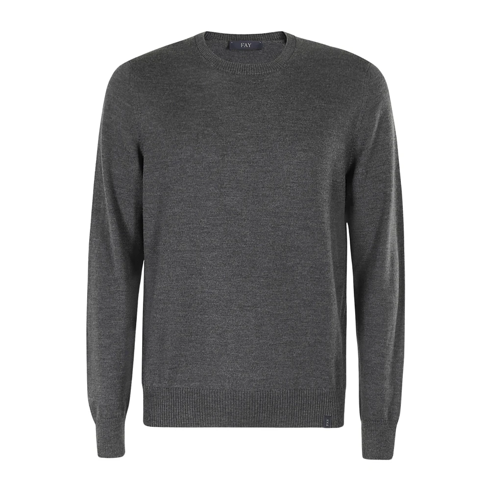 Knitwear > Round-neck Knitwear - - Fay - Modalova