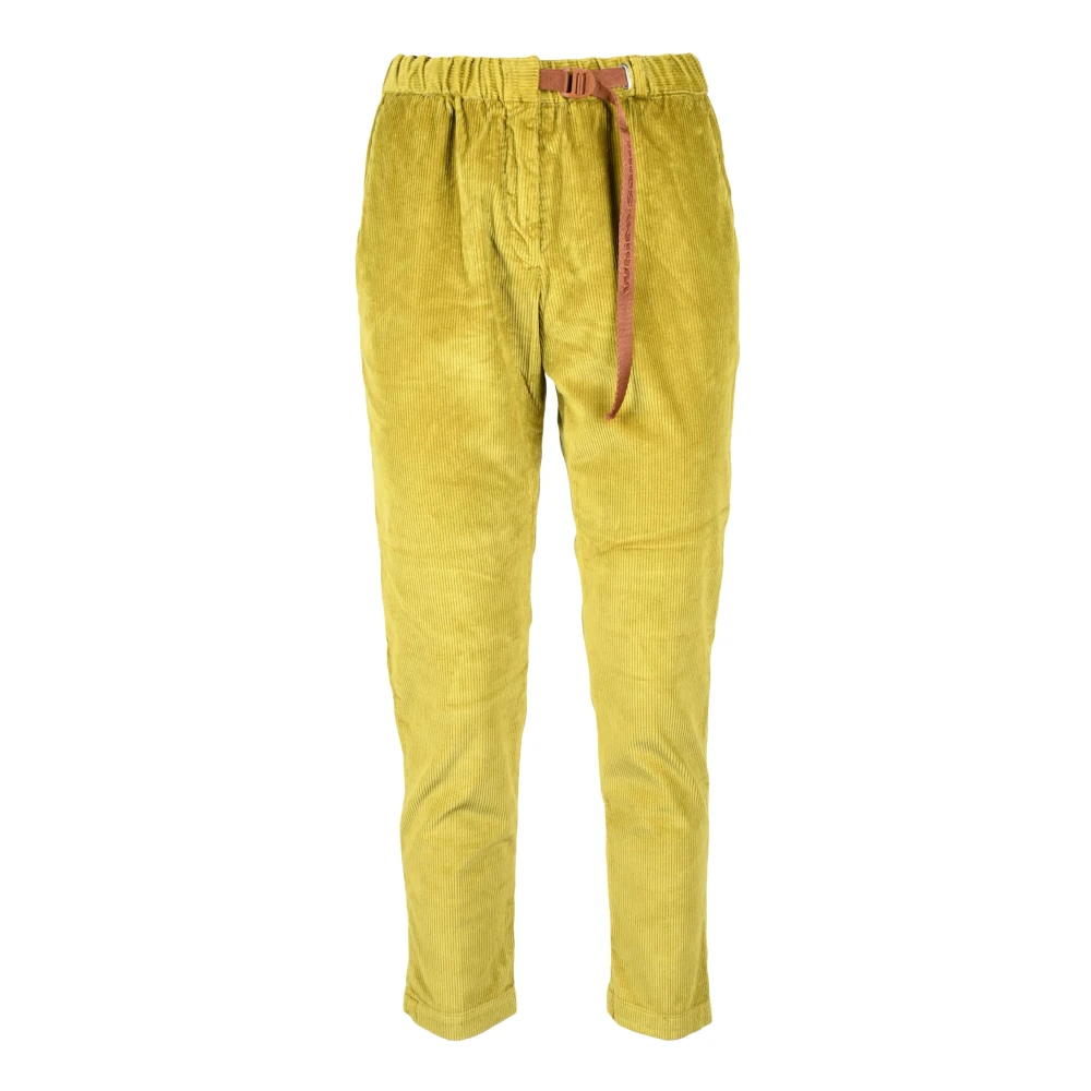 White Sand Casual Katoenmix Modal Broek Green Dames