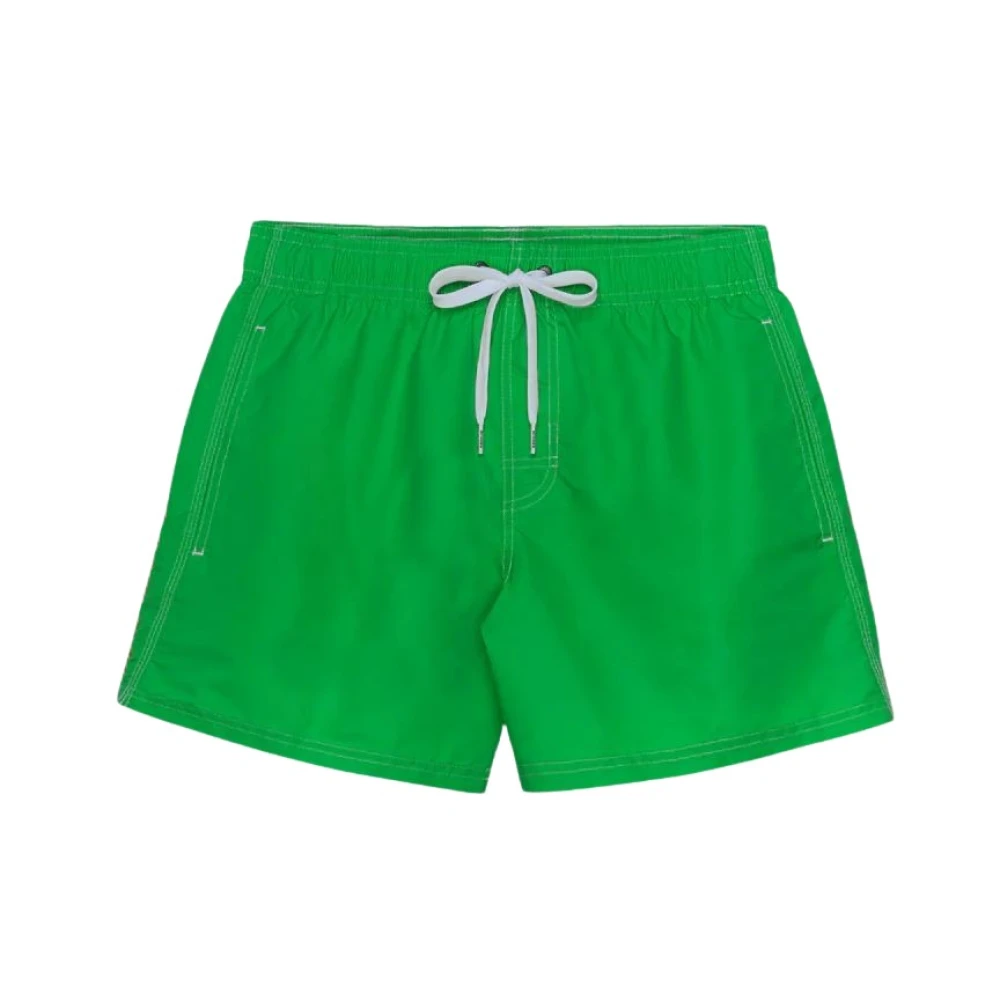 Sundek Uomo Verde Costumi Da Bagno, L, New,