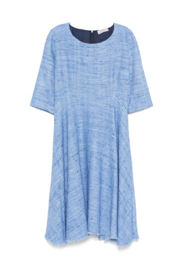 cerulean-blue-silk-crew-neck-dress