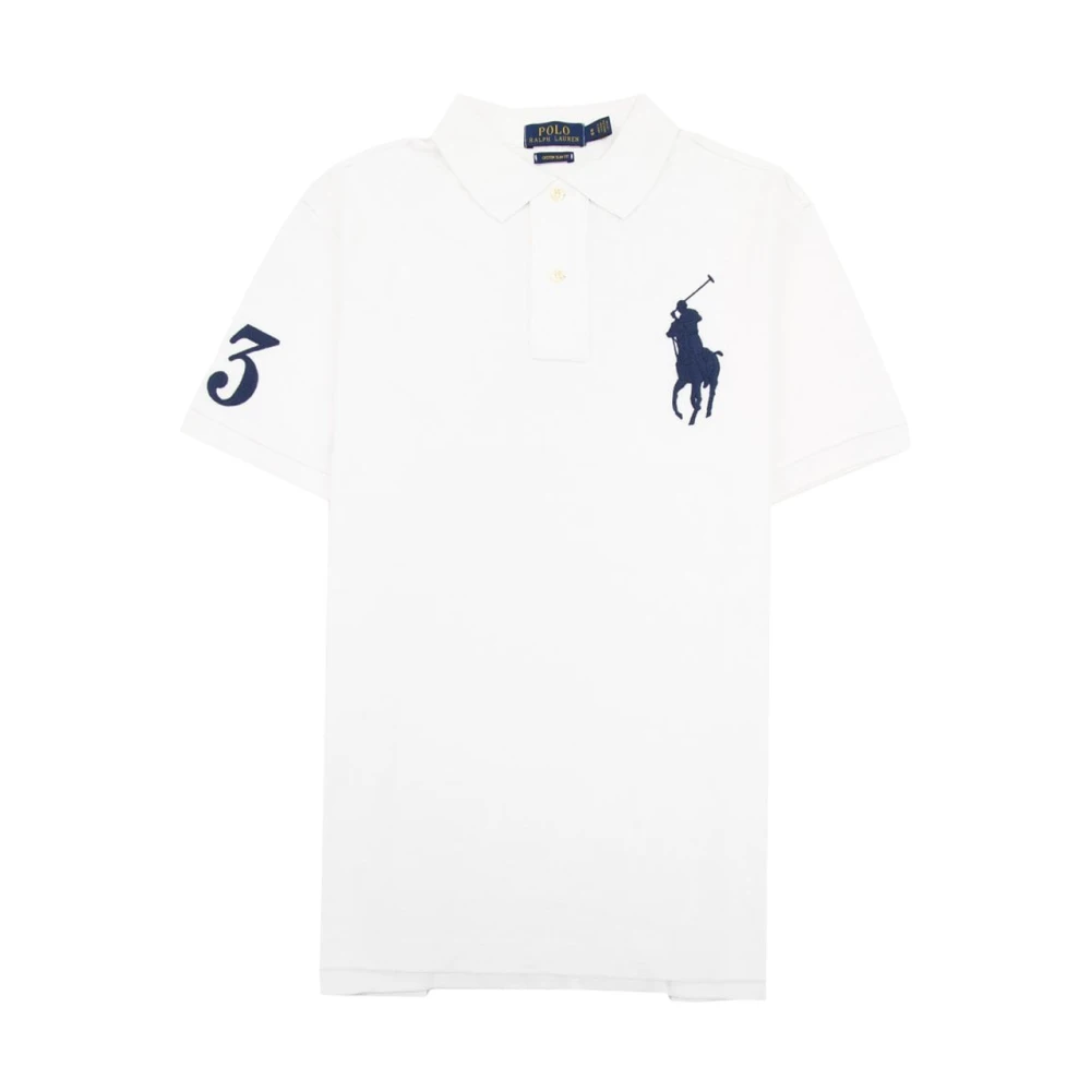 Ralph Lauren 323708861112 Korte Mouw T-Shirt White Heren