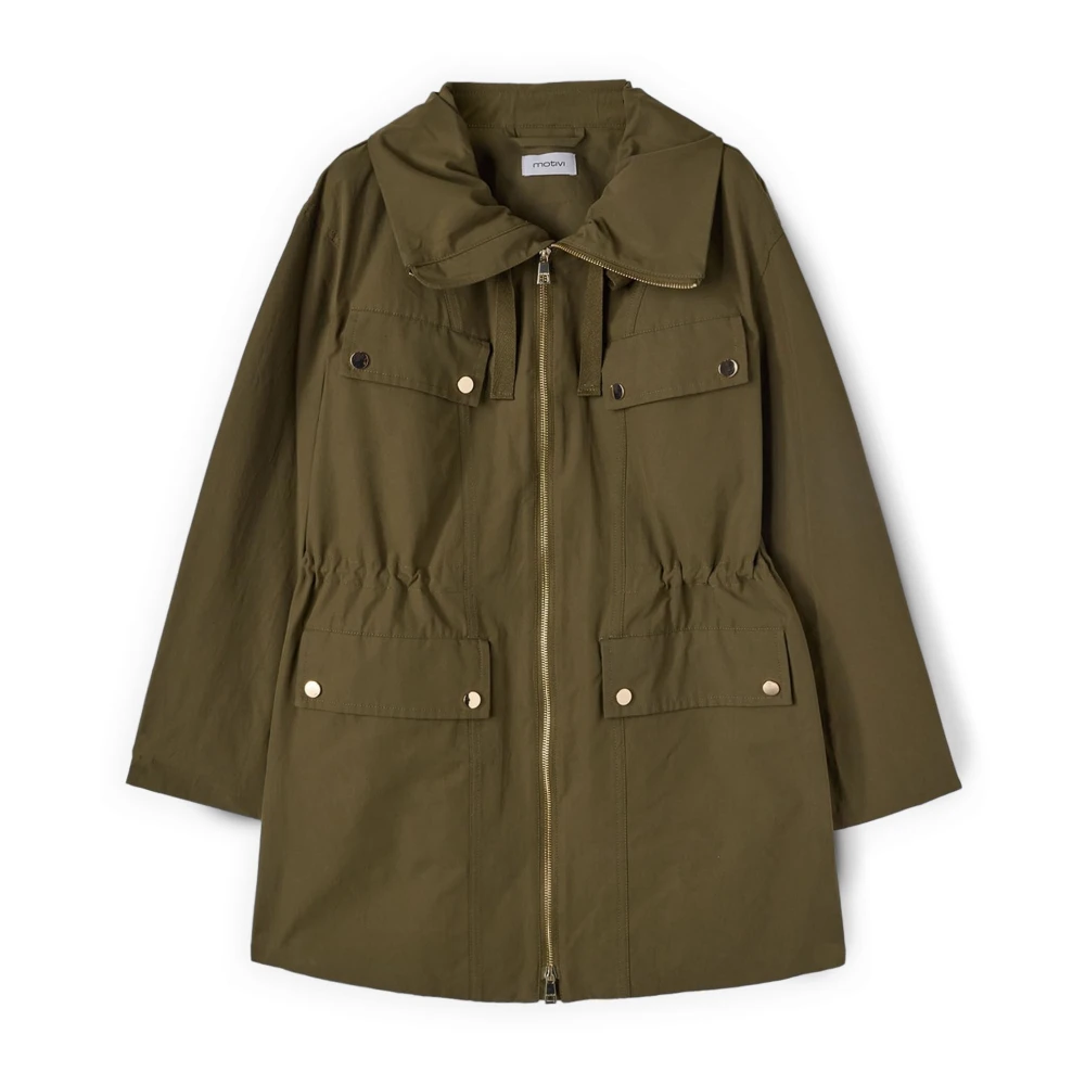 Motivi Donna Verde Cappotti, S, New,