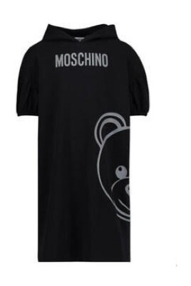 black-short-sleeve-kids-dress