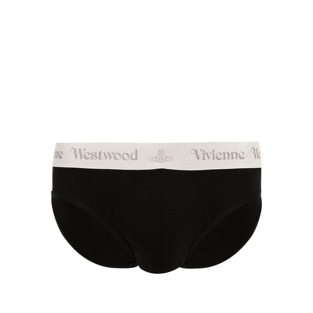 Vivienne Westwood Jersey Texture Orb Logo Ondergoed Pakket Black Heren