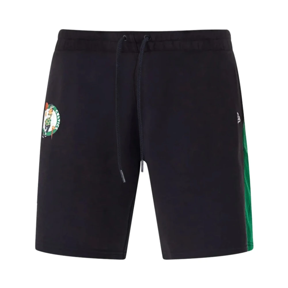 New era Mesh Panel Basketball Shorts Black Heren